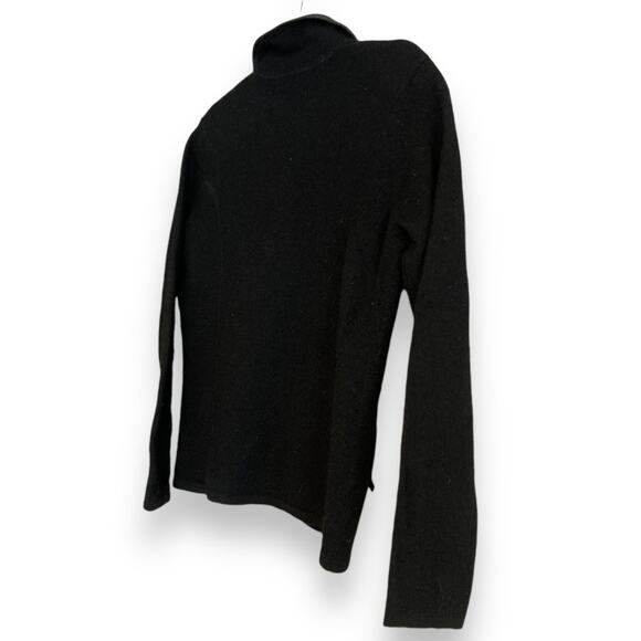 Womens Bice Black Australian Wool Full Zip Neutral Minimalist Jacket Size Small - Picture 15 of 16